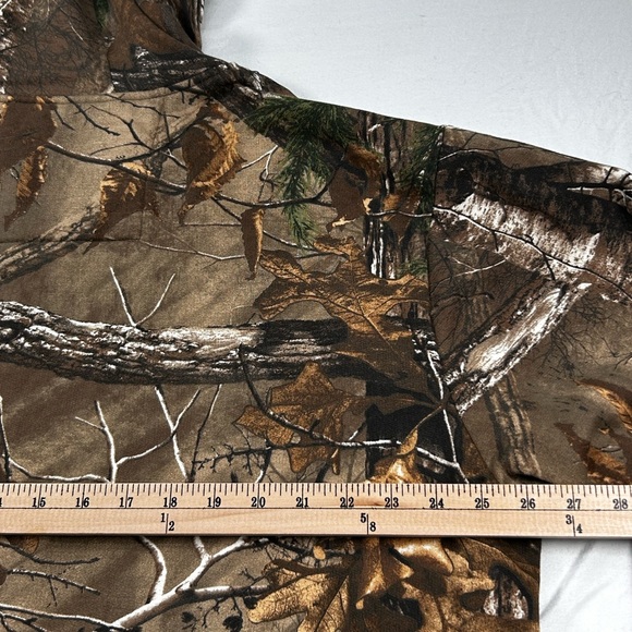 Bushmaster Camo Hoodie XL | Hunting Sweatshirt | Orange Logo | Cotton 80% Brown - Picture 8 of 10